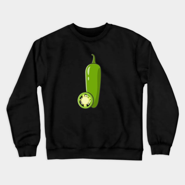 Jalapeno Chili Crewneck Sweatshirt by KH Studio